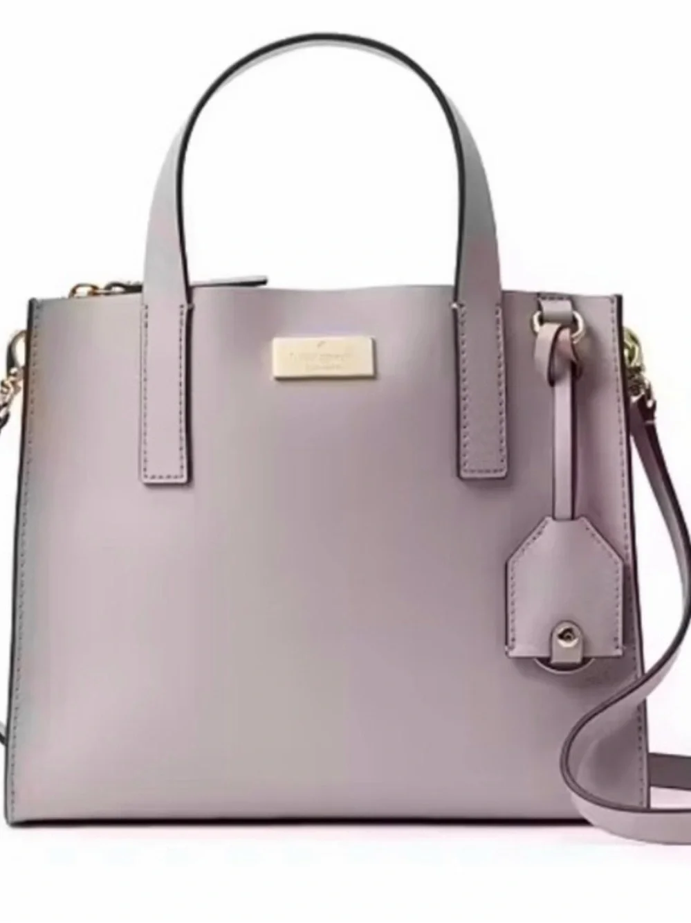 kate spade Lavender Structured crossbody satchel Anissa
